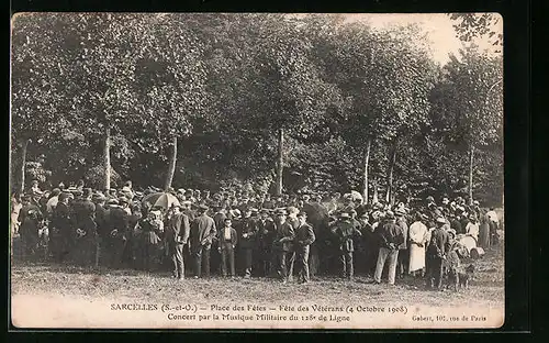 AK Sarcelles, Place des Fêtes, Fête des Vétérans