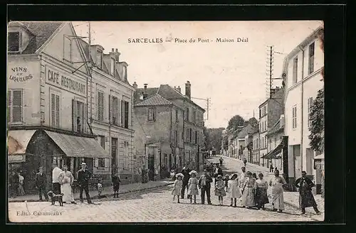 AK Sarcelles, Place du Pont