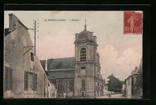 AK Le Mesnil-Aubry, L`Église