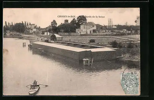 AK Choisy-le-Roy, Les Bords de la Seine