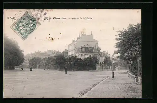 AK Charenton, Avenue de la Mairie
