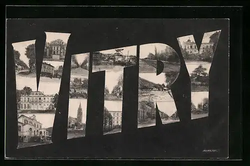 AK Vitry-sur-Seine, Eglise, Chateau