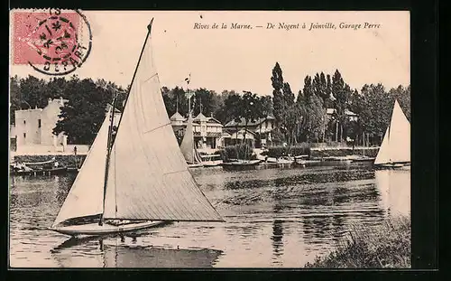 AK Nogent-sur-Marne, De Nogent a Joinville, Garage Perre