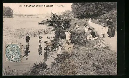 AK Villeneuve-St-Georges, La Plage