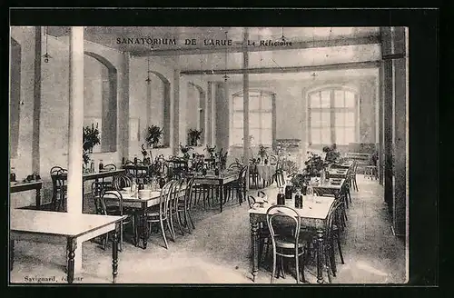 AK Larue, Sanatorium, Le Réfectoire