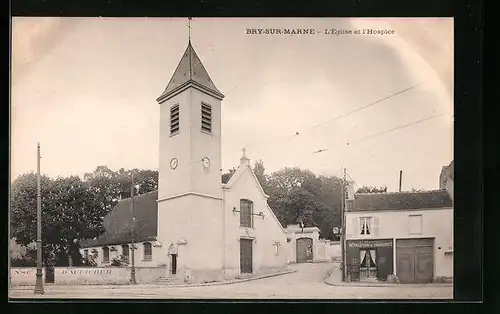 AK Bry-sur-Marne, L`Eglise et l`Hospice