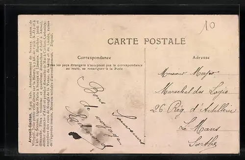 AK Arcueil-Cachan, Rue Emile-Raspail