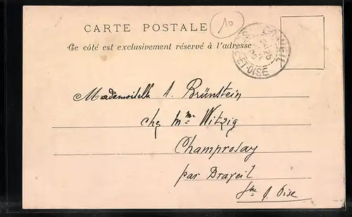 AK Champigny, La Rue des Ormes