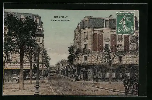 AK Champigny, Place du Marché