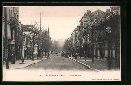 AK La Varenne-St-Hilaire, La Rue du Bac
