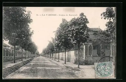 AK La Varenne, Avenue de Bonneuil