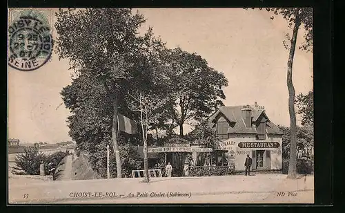 AK Choisy-le-Roi, Restaurant Au Petit Chalet