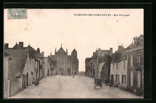 AK St-Julien-de-Vouvantes, Rue Principale