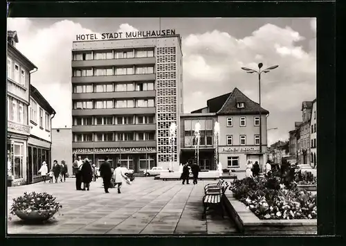 AK Mühlhausen i. Thür., Hotel Stadt Mühlhausen