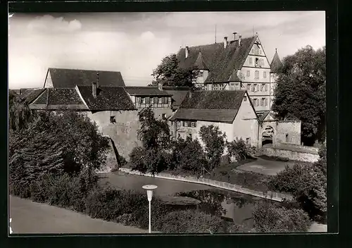 AK Hirrlingen, Schlossanlage im Sonnenschein