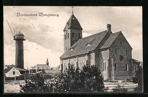 AK Wangeroog, Leuchtturm und Kirche