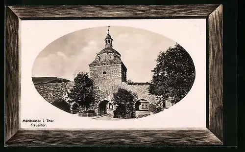 Präge-AK Mühlhausen /Thür., Frauentor