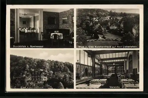 AK Bad Liebenstein, Kurhotel Else Kolsornhaus