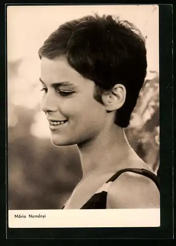 AK Schauspielerin Mária Neményi im Profil