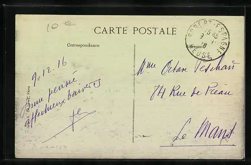 AK Robert-Espagne, La Rue de Revigny