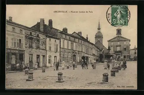 AK Ancerville, Place et Justice de Paix