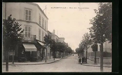 AK Alfortville, Rue des Paquerettes