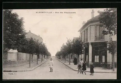 AK Alfortville, Rue des Paquerettes