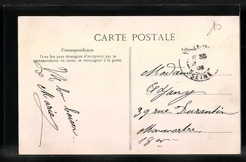 AK Villejuif, Avenue de l`Asile