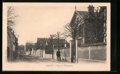 AK Ablon, Rue de Villeneuve