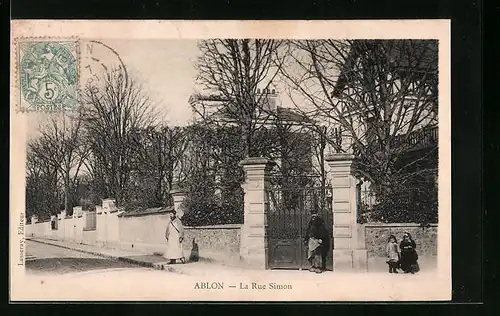 AK Ablon, La Rue Simon
