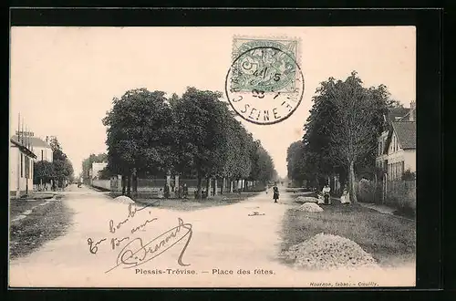 AK Plessis-Trévise, Place des fêtes