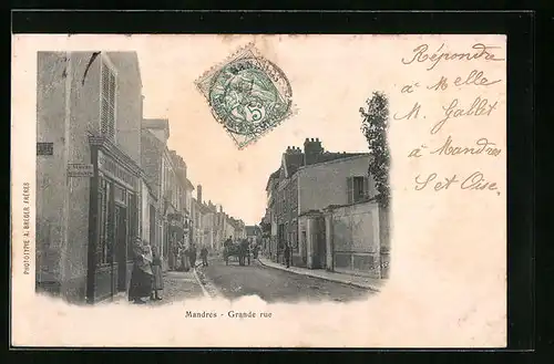 AK Mandres, Grande rue