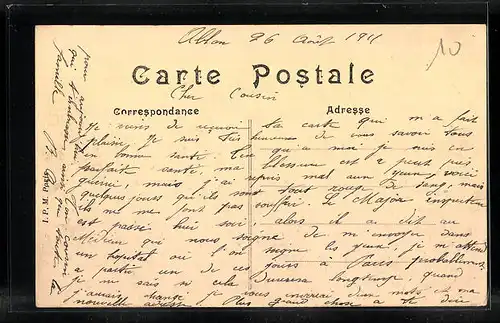 AK Ablon, Rue de la Mairie