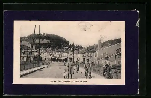 AK Joinville-le-Pont, Le Grand Pont