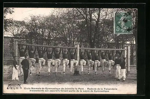 AK Joinville-le-Pont, Ecole Normale de Gymnastique, Redoute de la Faisanderie