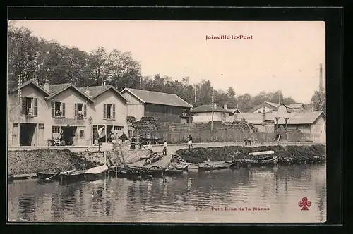 AK Joinville-le-Pont, Petit Bras de la Marne