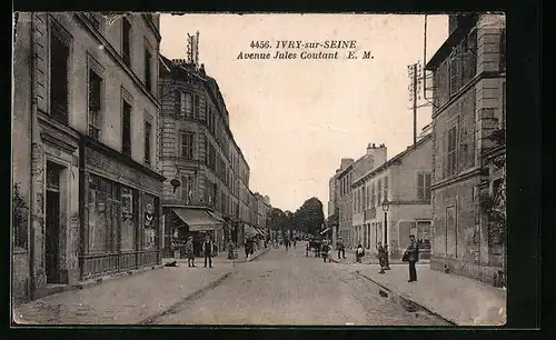 AK Ivry-sur-Seine, Avenue Jules Coutant