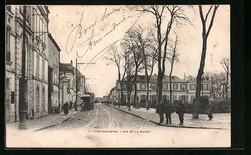 AK Ivry-sur-Seine, Rue de la Mairie