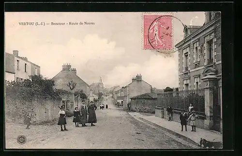 AK Vertou, Beautour, Route de Nantes