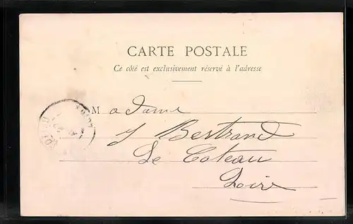 AK Nort-sur-Erdre, Haute Grande Rue, prise du passage à niveau