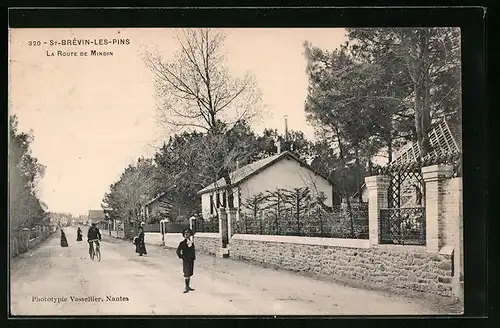 AK St-Brévin-les-Pins, La Route de Mindin