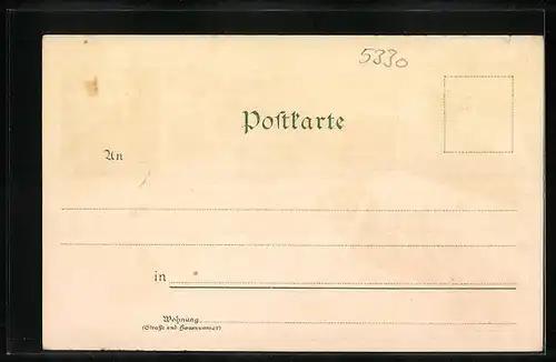 Lithographie Königswinter, Ruine Drachenfels, Zahnradbahn Drachenfels, Restauration a. d. Drachenfels