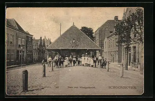 AK Schoonhoven, Dam met Waaggebouw