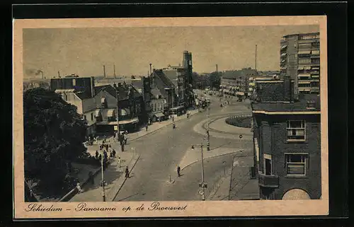 AK Schiedam, Panorama op de Broersvest