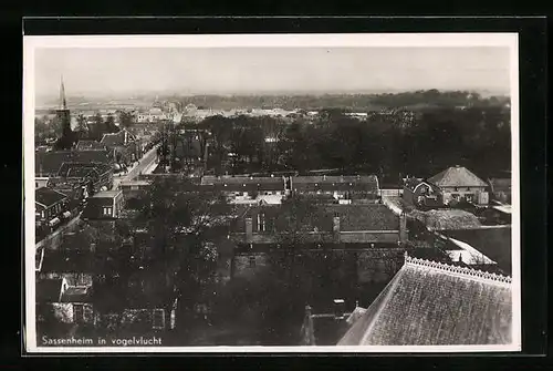 AK Sassenheim, Sassenheim in vogelvlucht