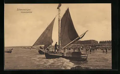 AK Scheveningen, Strandgezicht