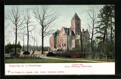 AK `s-Gravenhage, Leidsche Weg - Huize Wittenburg (Achterzijde)