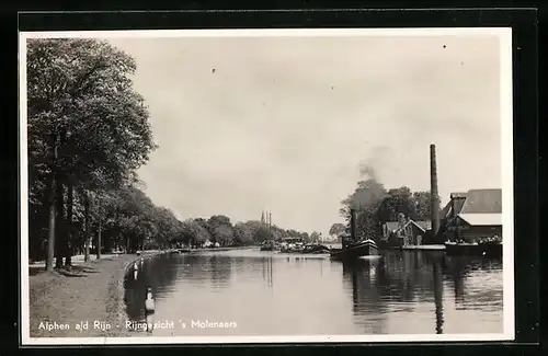 AK Alphen a. d. Rijn, Rijngezicht s` Molenaars