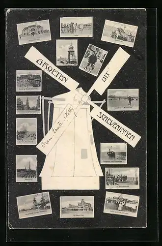 AK Scheveningen, Het nieuwe Circus, Terngkomst van de pleizierboot