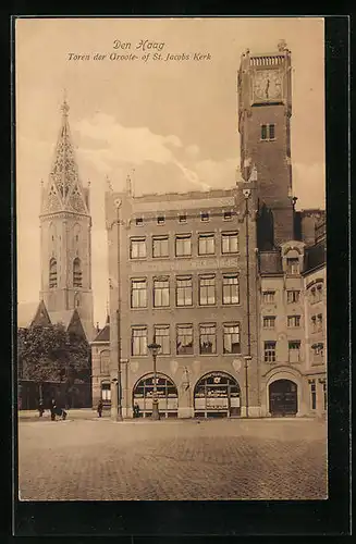 AK Den Haag, Toren der Groote- of St. Jacobs Kerk